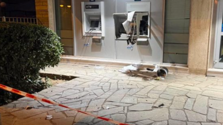 Έκρηξη ΑΤΜ στην Καλαμαριά