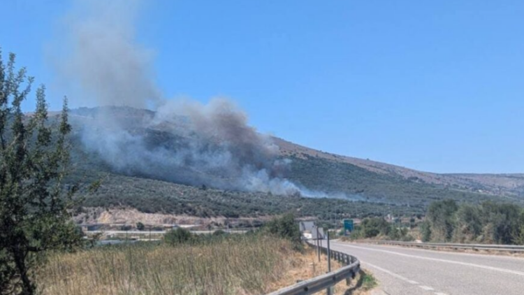 Φωτιά τώρα σε αγροτοδασική έκταση στον Στάνο Αμφιλοχίας

