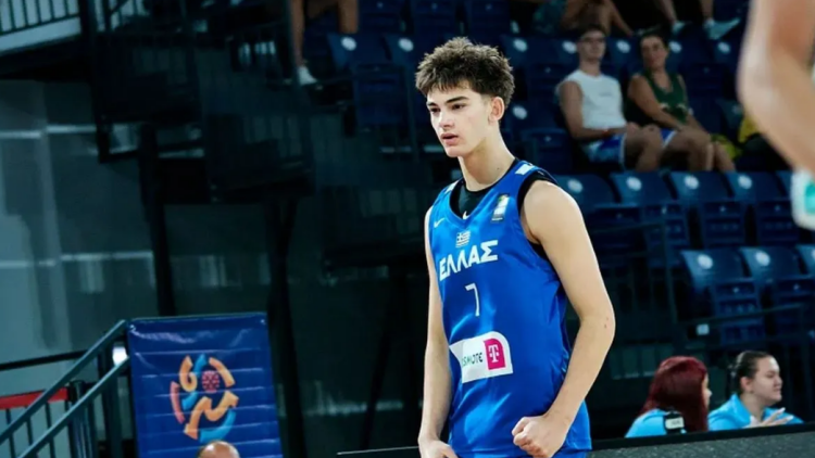 Με double-double του Σπανούλη στα προημιτελικά του Eurobasket U-16 η Ελλάδα, 83-78 τη Σλοβενία 