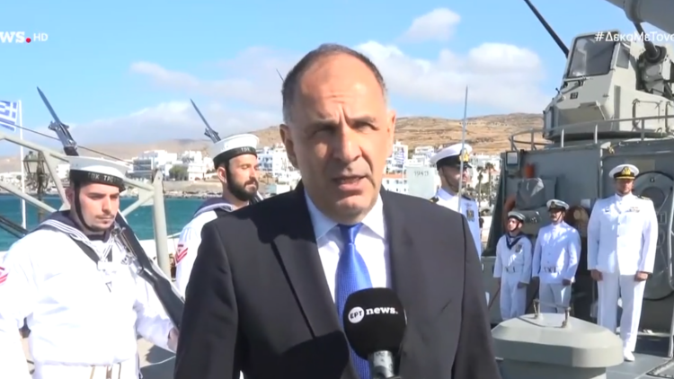 Γεραπετρίτης από Τήνο: Η Ελλάδα είναι στο απόγειο της ισχύος της και αυτό να το θυμούνται όσοι την επιβουλεύονται