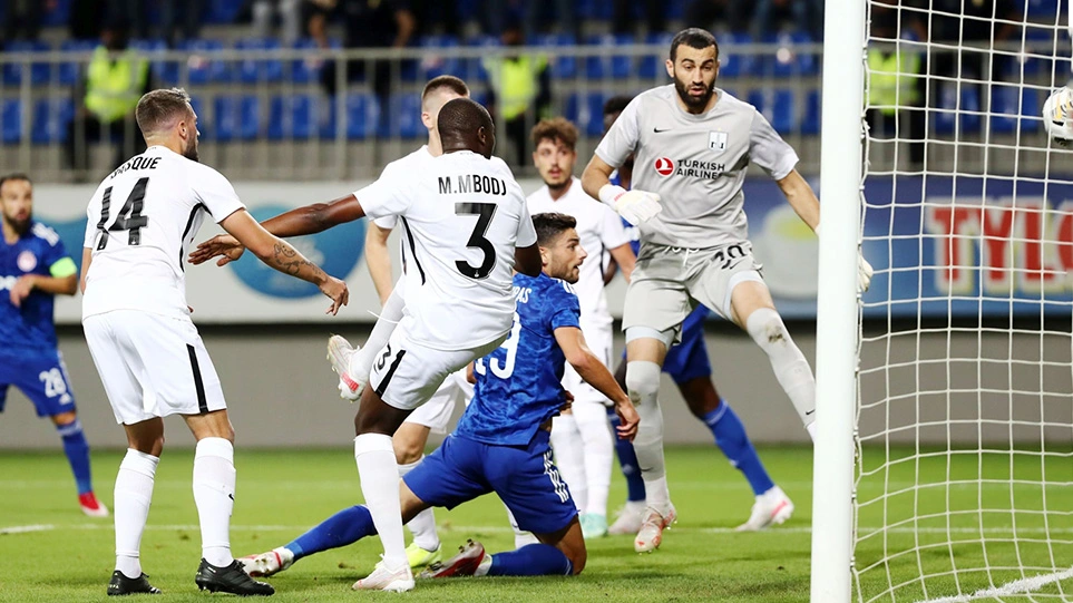 Champions League: Πρόκριση του Ολυμπιακού με νίκη και μέσα στο Μπακού – Δείτε το γκολ