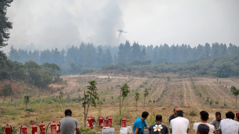 Φωτιά στην Εύβοια: Πάνω από 500.000 τα καμένα στρέμματα