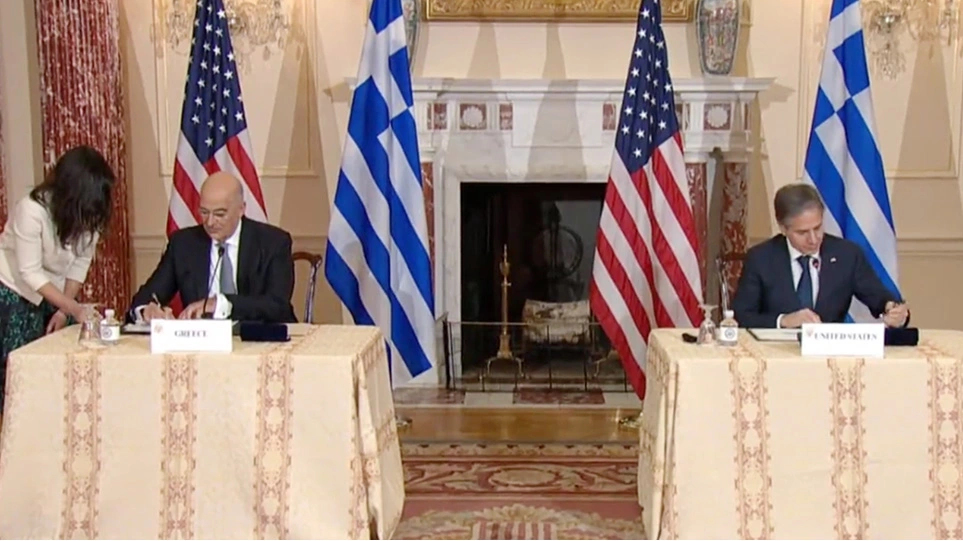 Αμυντική συμφωνία με ΗΠΑ: Εγγύηση για την εδαφική ακεραιότητα της Ελλάδας – Πρώτη καταδίκη του «casus belli»
