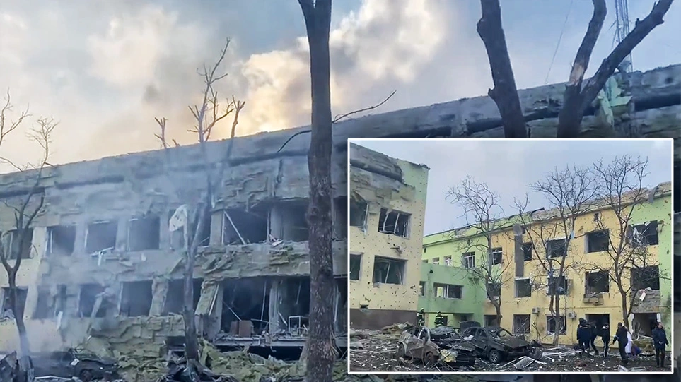 Πόλεμος στην Ουκρανία: Ρωσική αεροπορική επίθεση στην κεντρική αγορά της Μαριούπολης και σε παιδιατρικό νοσοκομείο