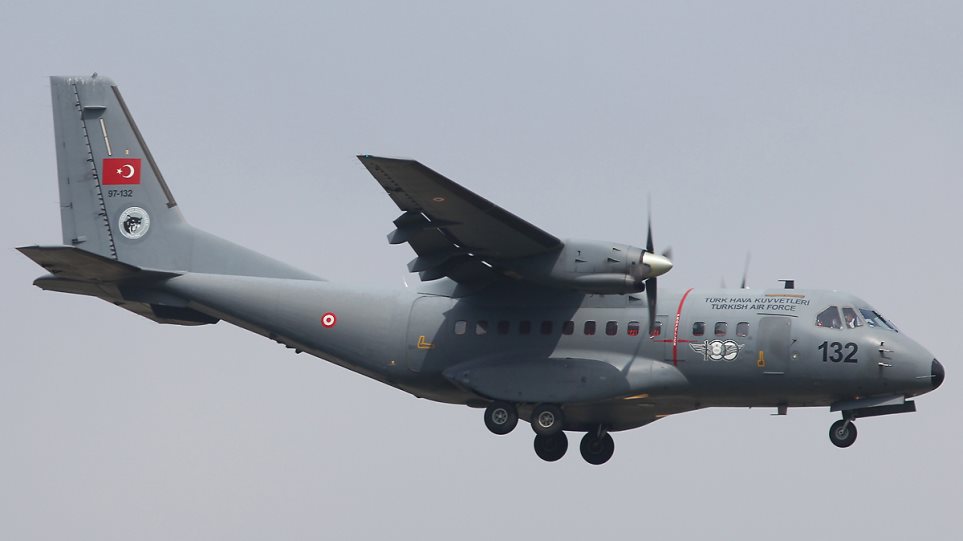 Κύμα παραβιάσεων από τουρκικά CN-235 παραμονή Δεκαπενταύγουστου