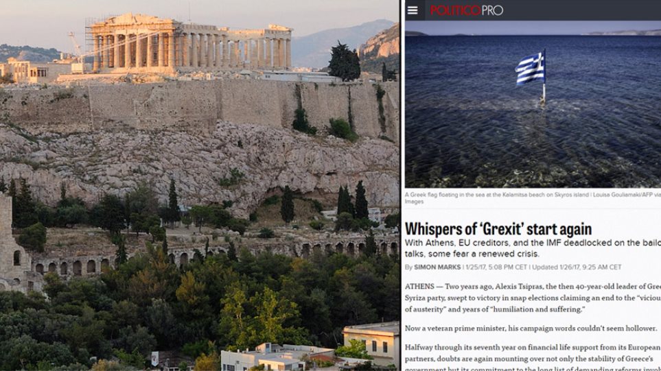 Politico: Οι ψίθυροι για Grexit ξεκινούν ξανά