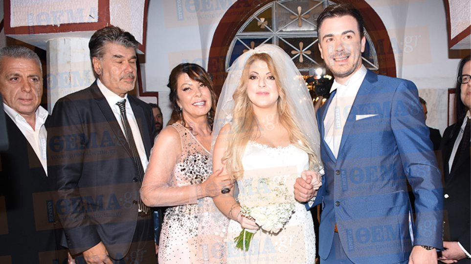 Φωτογραφίες: Παντρεύτηκε η κόρη της Άντζελας Δημητρίου