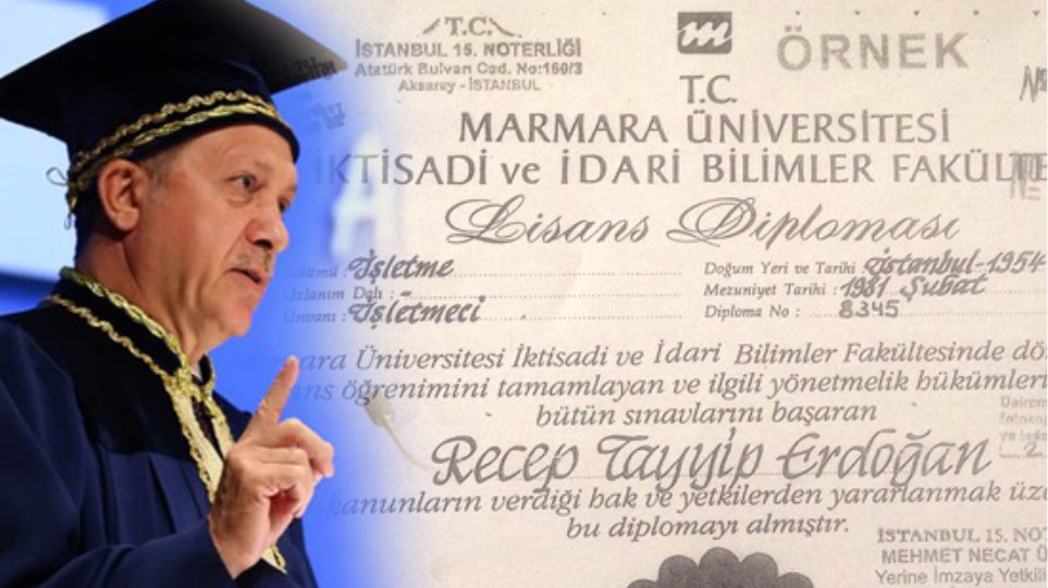 erdogan-diploma