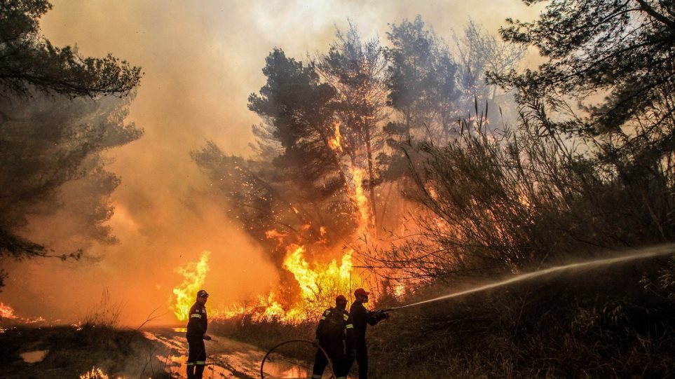 Φωτιά καίει δάσος στην Δυτική Αχαΐα Fotia-pyrosvestiki-ena