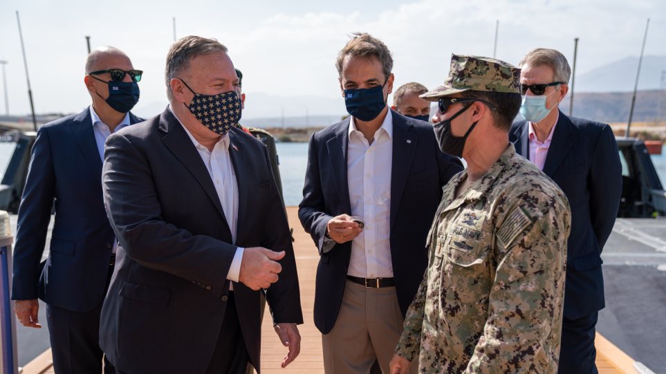 Πομπέο: Το έργο των ΗΠΑ και της Ελλάδας στην Ανατολική Μεσόγειο  διασφαλίζουν την ελευθερία
