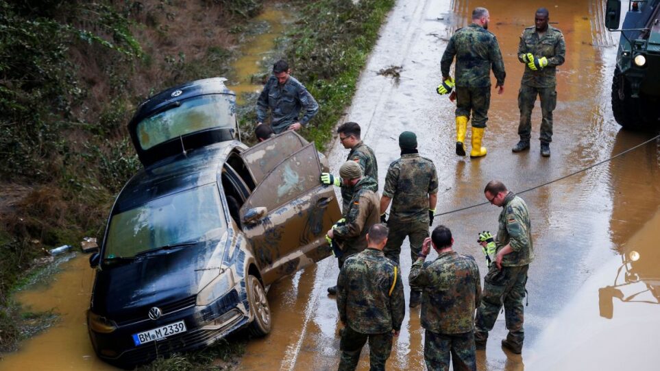 Εθνική τραγωδία στη Γερμανία: Στους 156 οι νεκροί από τις φονικές πλημμύρες