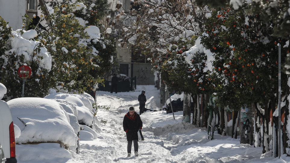 Κακοκαιρία Ελπίς - Χιόνια: Η Τετάρτη η πιο δύσκολη μέρα λόγω παγετού