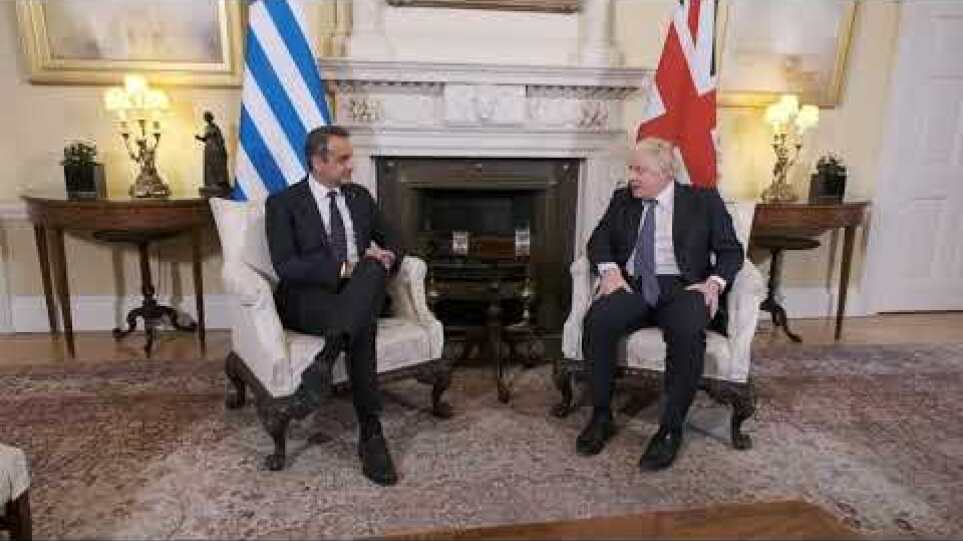 Συνάντηση ΠΘ με Πρωθυπουργό Boris Johnson