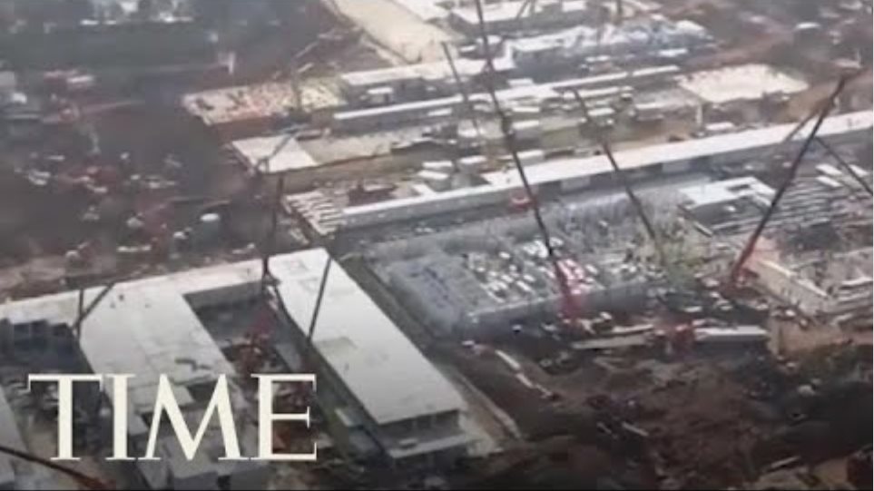 Time-lapse Video of Construction of China's New Coronavirus Hospital | TIME