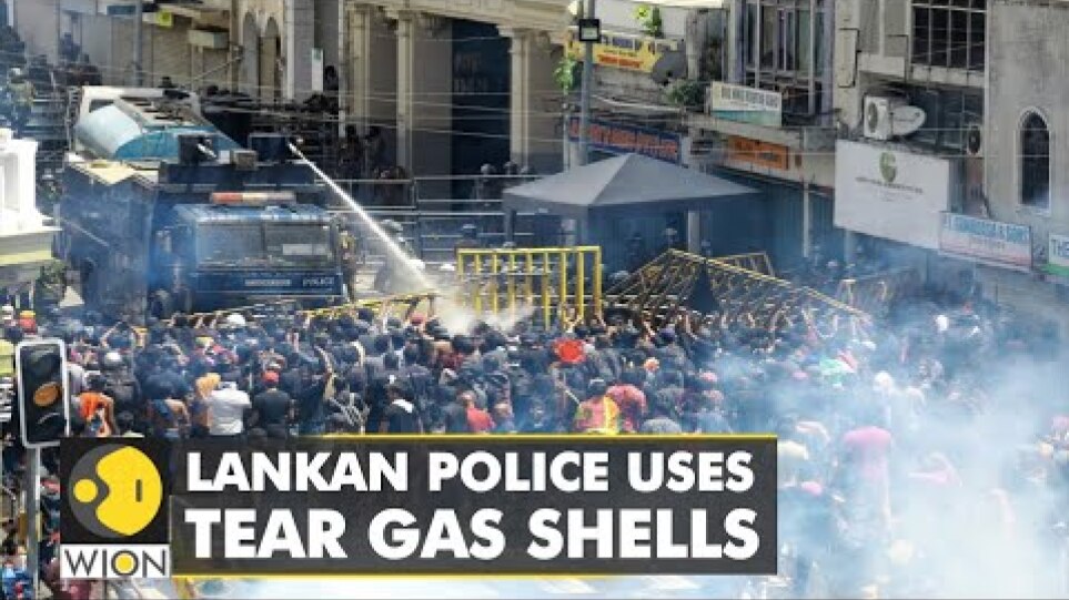 Sri Lanka: Police uses tear gas to disperse protesters as crowds swell | Latest English News | WION