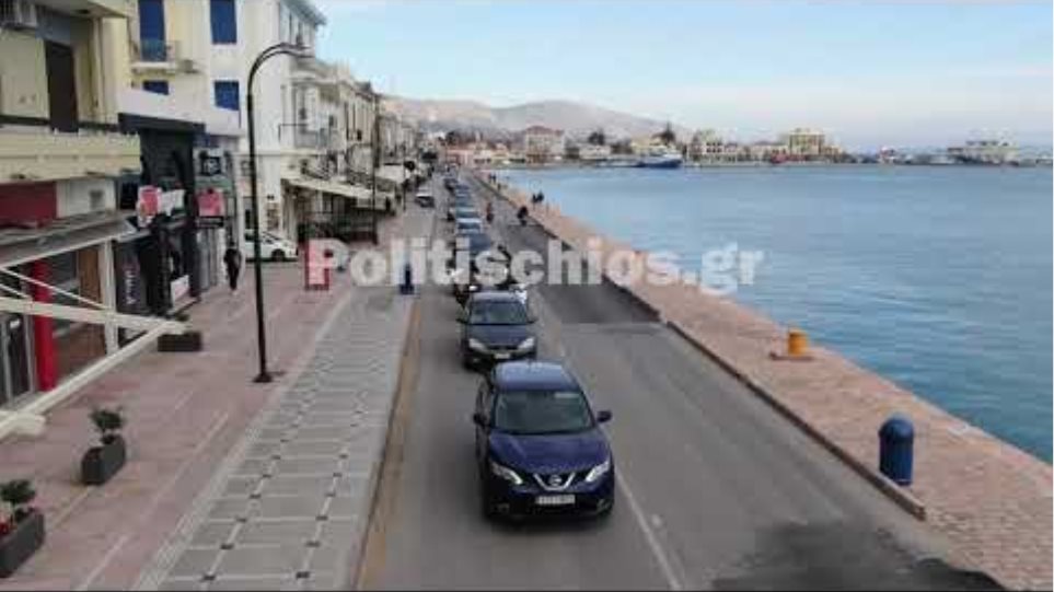Μεγαλειώδης αυτοκινητοπομπή στη Χίο ενάντια στη νέα δομή