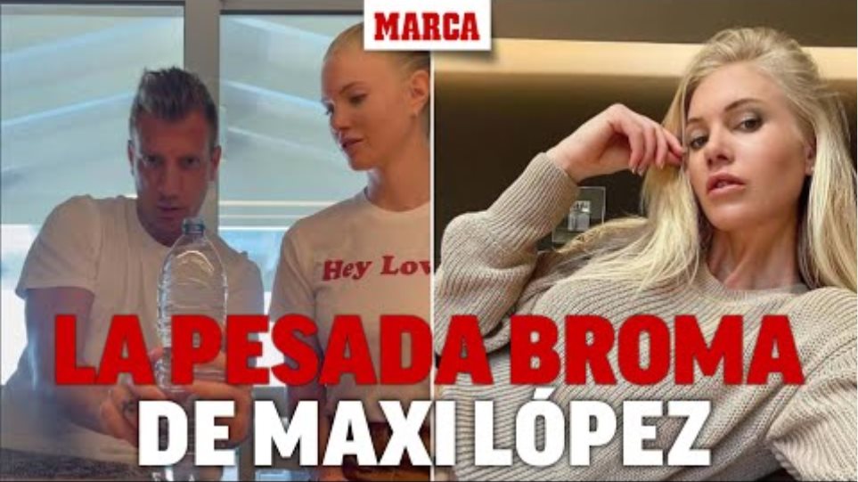 La pesada broma que Maxi López le hizo a su novia: 'truco' de magia con un huevo I MARCA