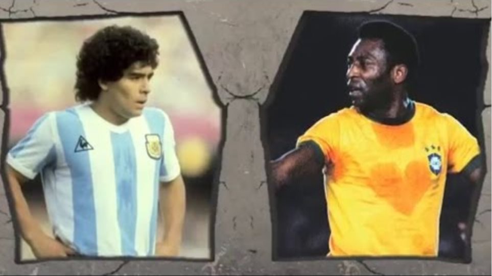 Pele VS Maradona-Legendary Tricks and Skills!