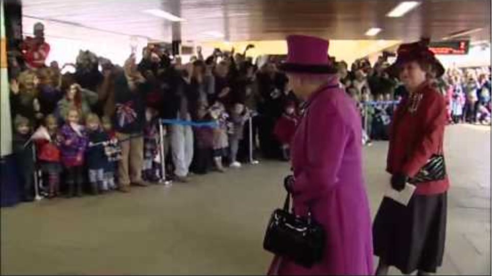 The Queen, Kate Middleton and Prince Philip visit Leicester as part of a Diamond Jubilee tour