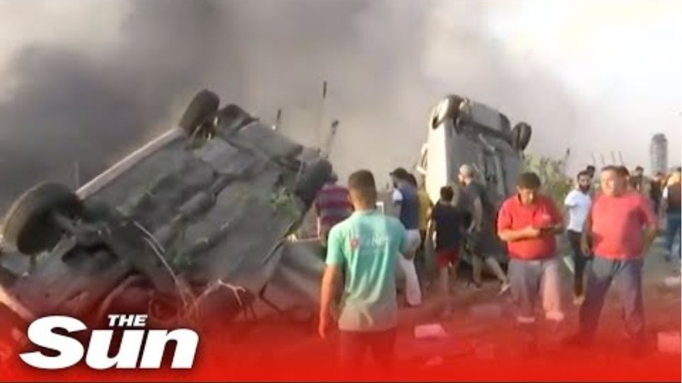 Live: Massive explosion shakes Lebanon's capital Beirut