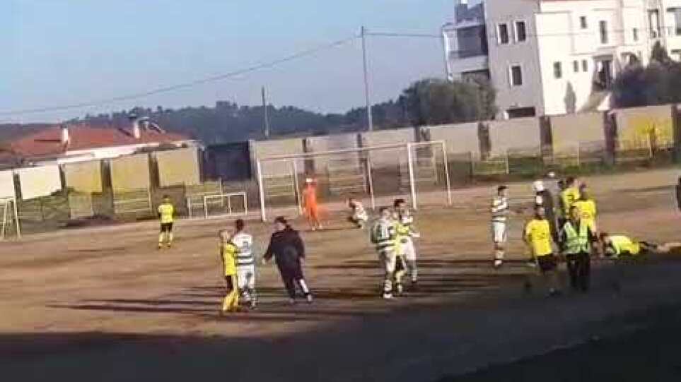 Ξυλοδαρμός ποδοσφαιριστών στο τοπικό πρωτάθλημα Β. Ελλάδας