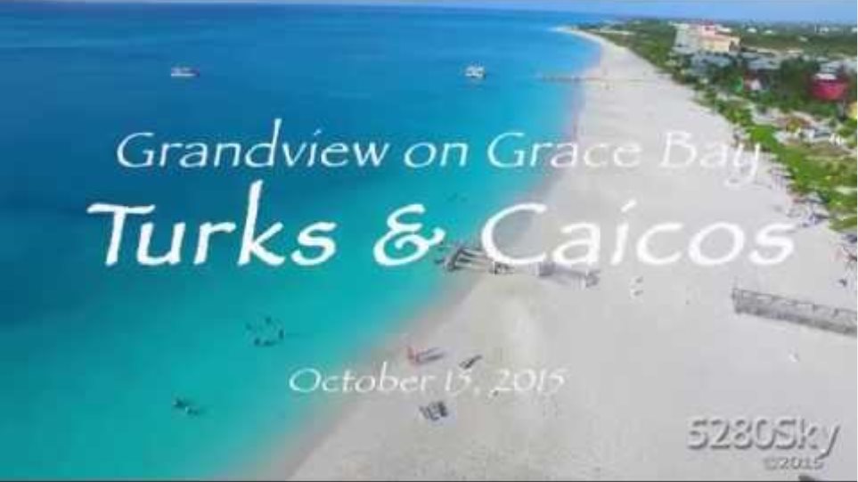 Turks and Caicos Grace Bay Arial Views - 1080HD