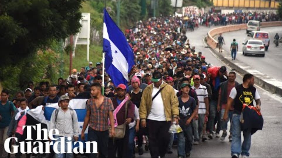 Thousands of Hondurans continue marching towards US