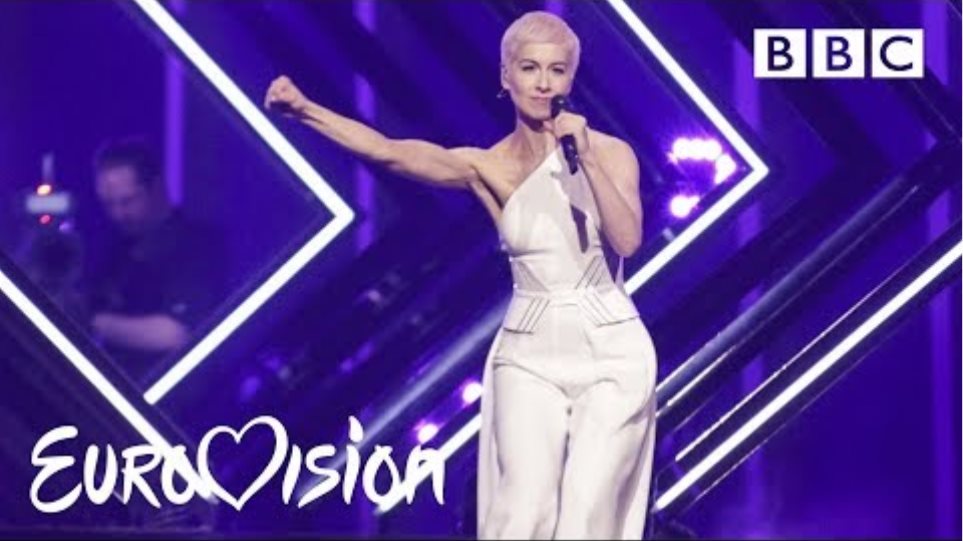 SuRie carries on after stage invasion - "Storm" Live | United Kingdom - Eurovision Song Contest 2018