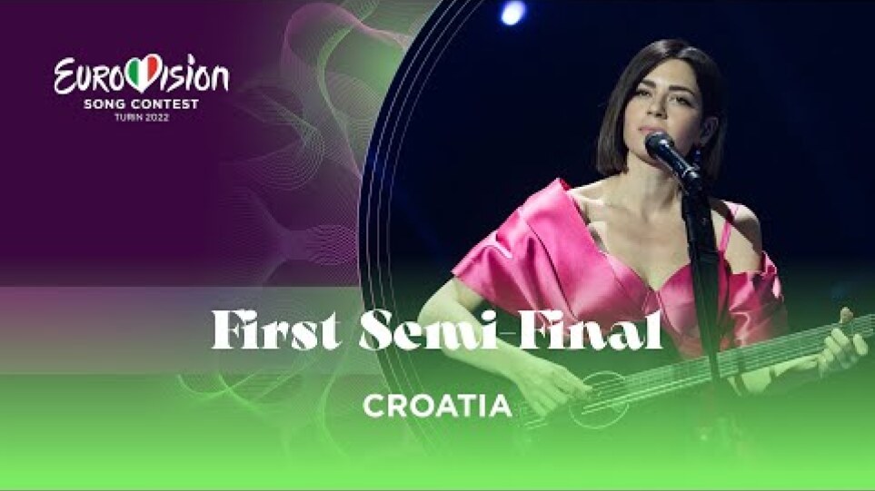 Mia Dimšić - Guilty Pleasure - LIVE - Croatia 🇭🇷 - First Semi-Final - Eurovision 2022