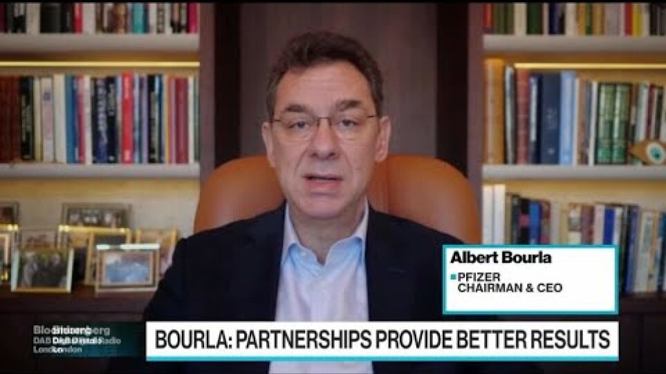 Pfizer CEO Bourla on Acuitas Deal, mRNA Tech, Djokovic