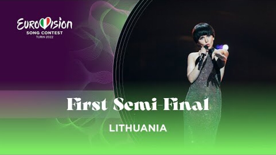 Monika Liu - Sentimentai - LIVE - Lithuania 🇱🇹 - First Semi-Final - Eurovision 2022