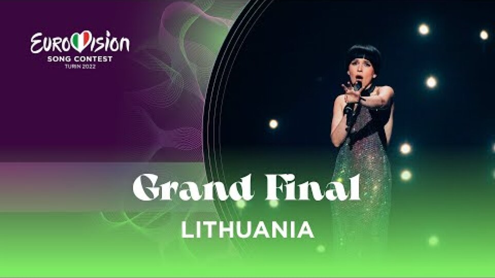 Monika Liu - Sentimentai - LIVE - Lithuania 🇱🇹 - Grand Final - Eurovision 2022