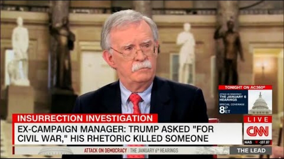 John Bolton: "As somebody who has helped plan coup d'état..."