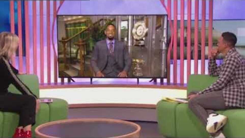 Actor Will Smith makes surprise appearance on The One Show