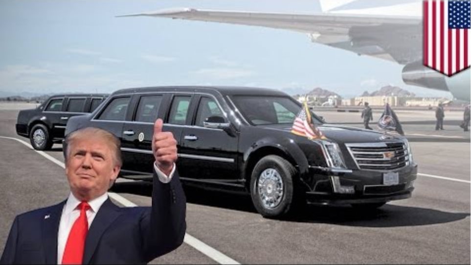President Trump’s car: new ‘Cadillac One’ to be rolled out for the Donald’s inauguration - TomoNews