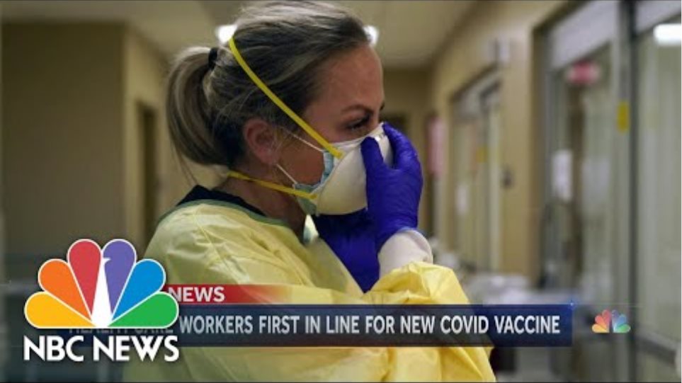 U.S. Health Care Workers Prepare To Receive Covid-19 Vaccine | NBC Nightly News