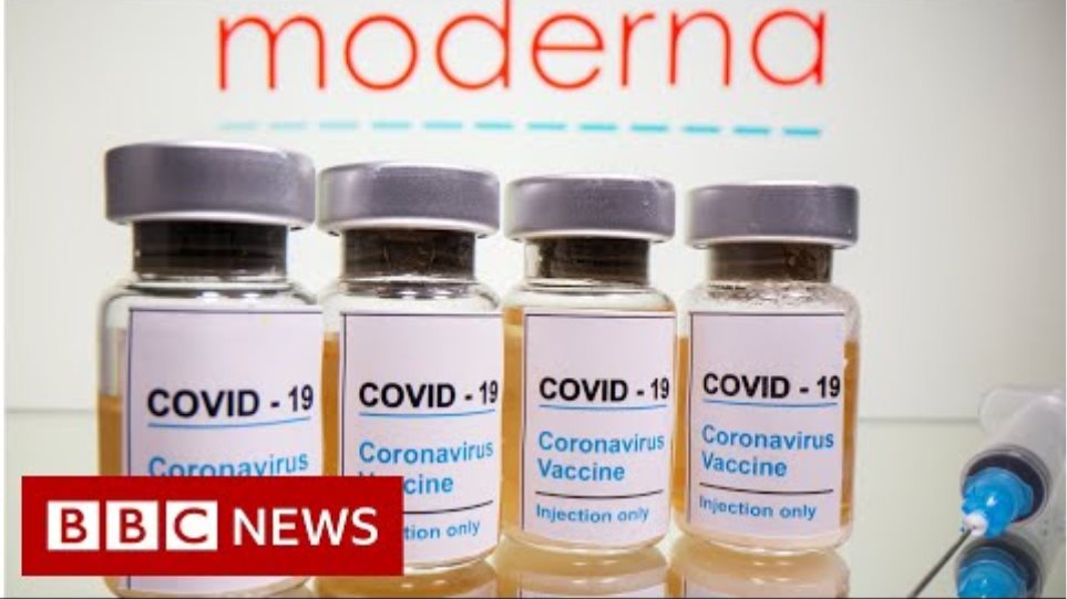Moderna: Covid vaccine shows nearly 95% protection - BBC News