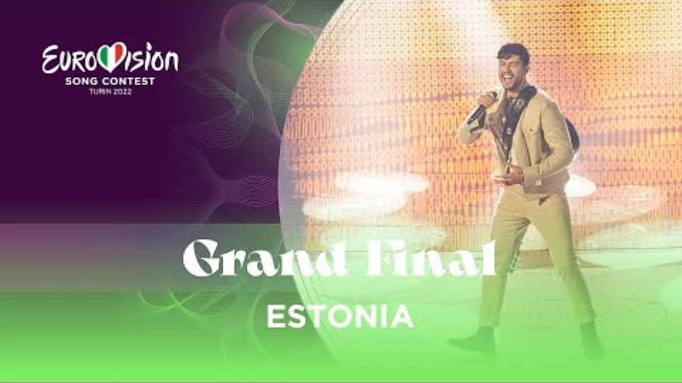 Stefan - Hope - LIVE - Estonia 🇪🇪 - Grand Final - Eurovision 2022