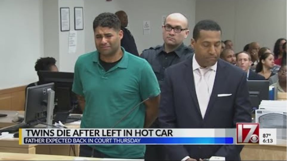 Dad appears in court after baby twins die in hot car, police say