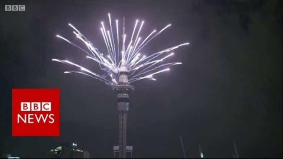 New Year Celebrations: New Zealand welcomes in 2019 - BBC News