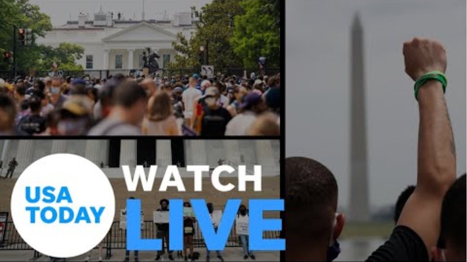 Large demonstrations in Washington, DC anchor weekend of protests (LIVE) | USA TODAY