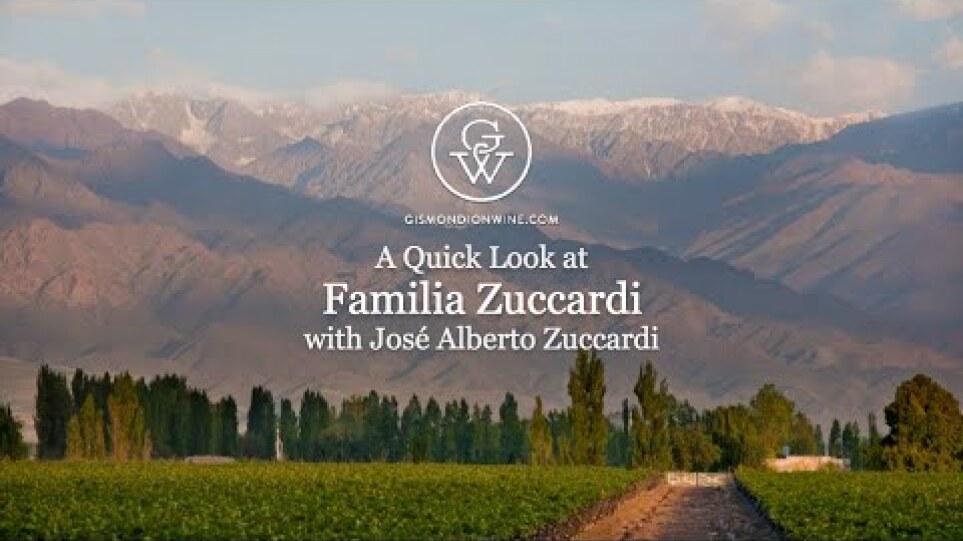 A Quick Look at Familia Zuccardi with José Alberto Zuccardi