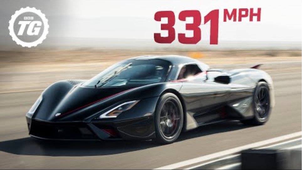 WORLD'S FASTEST ONBOARD: SSC Tuatara hits crazy 331mph top speed! | Top Gear