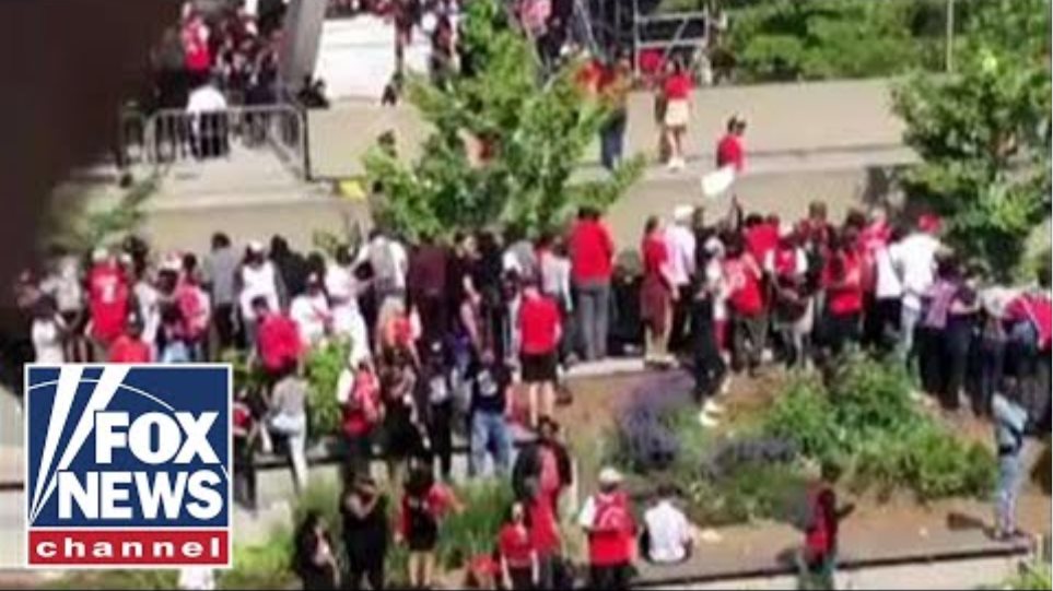 Shooting reported at Toronto Raptors parade