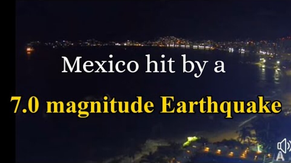 Mexico Earthquake | 7.0 earthquake hits Mexico | Mexico Earthquake 2021 | Earthquake in Mexico