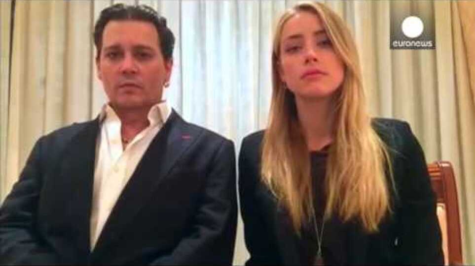 Johnny Depp & Amber Heard apologise for illegally bringing dogs to Australia