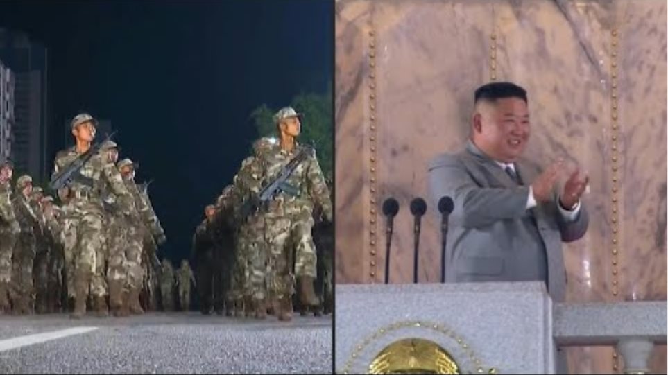 North Korea defies coronavirus with huge military parade | AFP