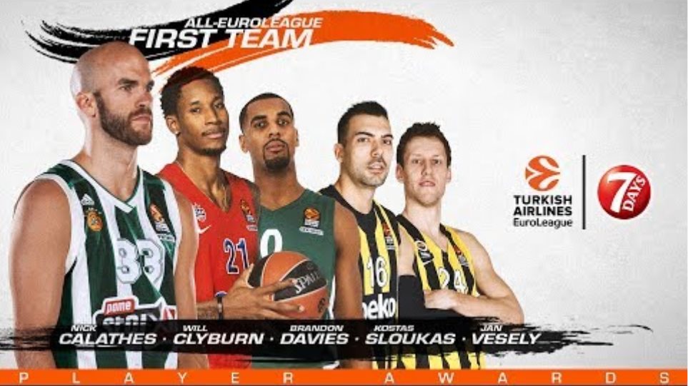 2018-19 All-EuroLeague First Team