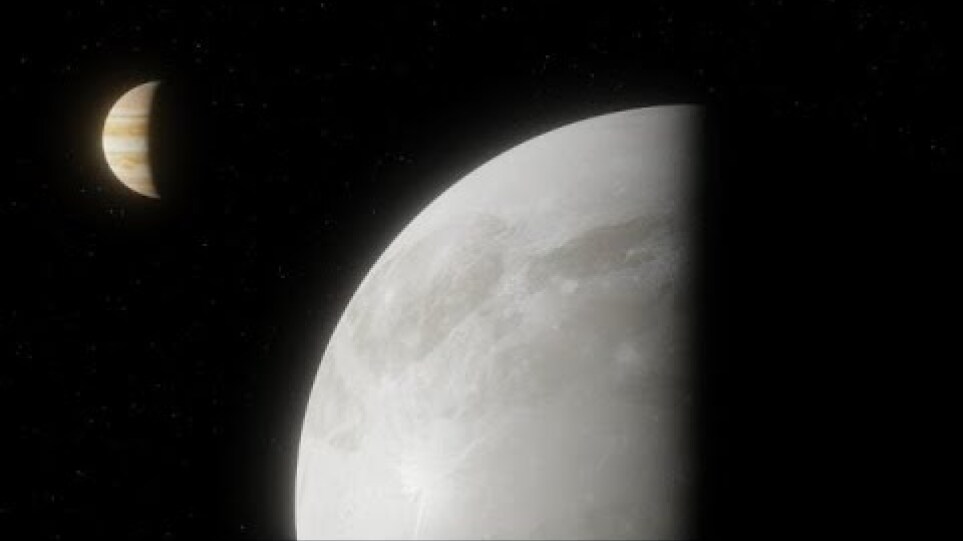 Hubble Finds Evidence of Water Vapor at Jupiter’s Moon Ganymede