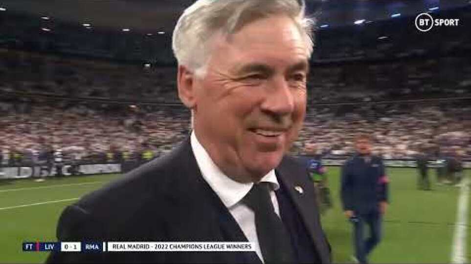 "I am the record man!" Ancelotti on becoming the first manager to win four Champions League trophies